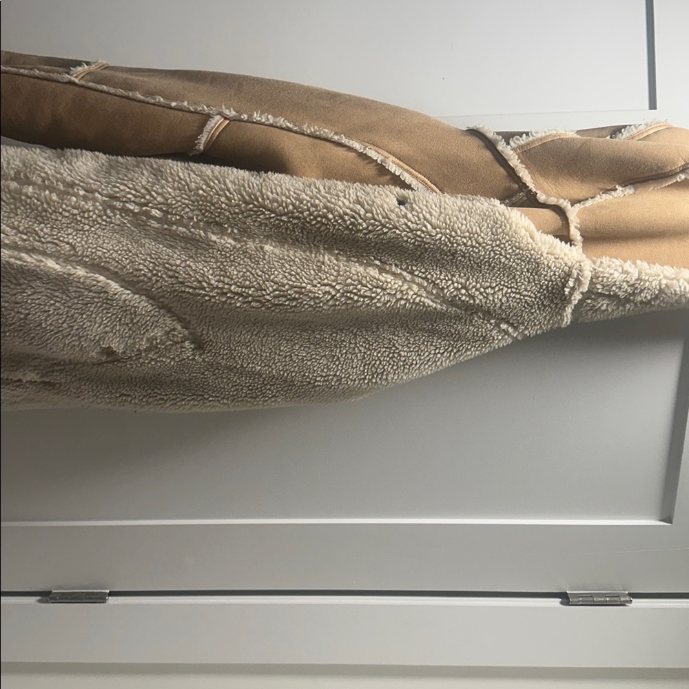 Pilcro Tan Sherpa Coat - Picture 14 of 14